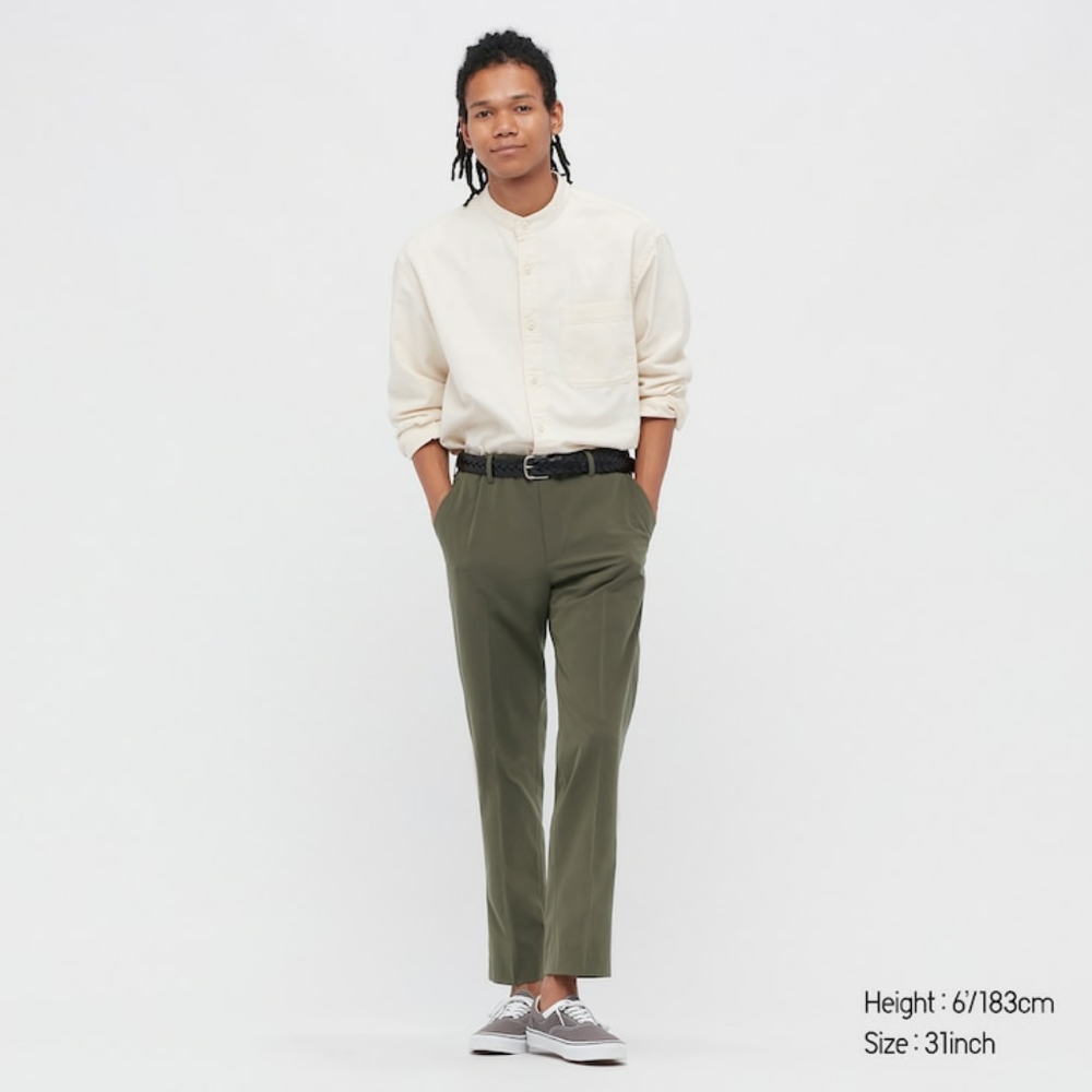 Uniqlo Ultra Light Pants, 30W, Olive